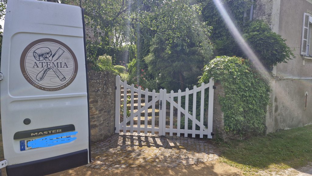 Fabrication de deux portails en copie à l'identique des anciens